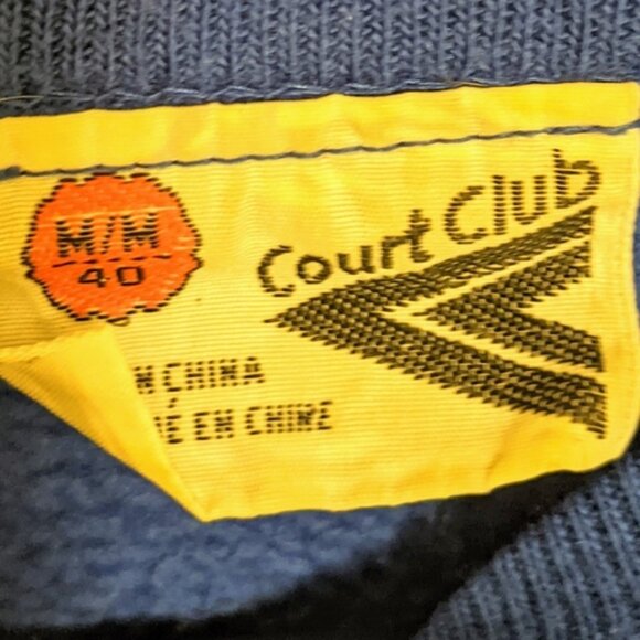 Blue Medium Sweater with White Stripes - Picture 4 of 5